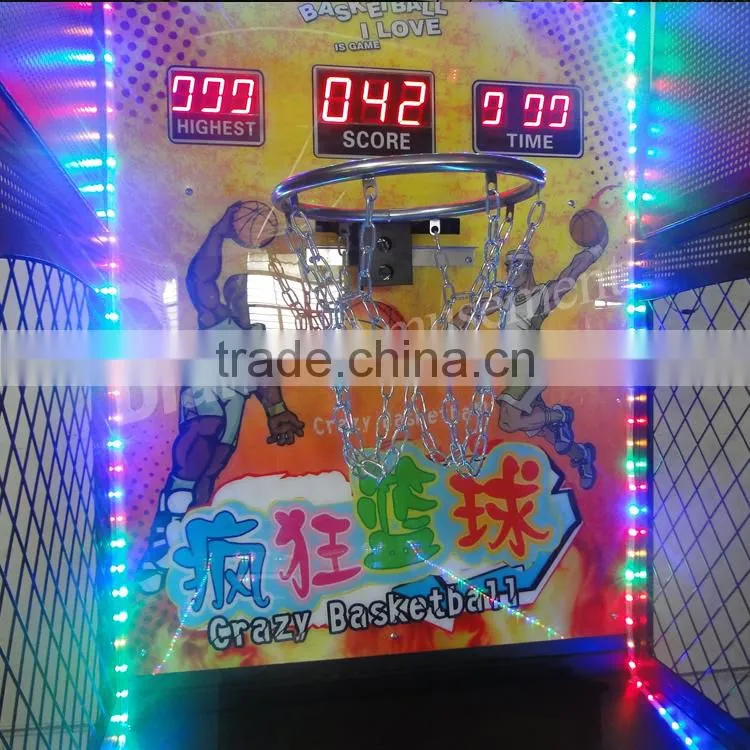 Hot sale basketball game machine amusement center basketball game machine
