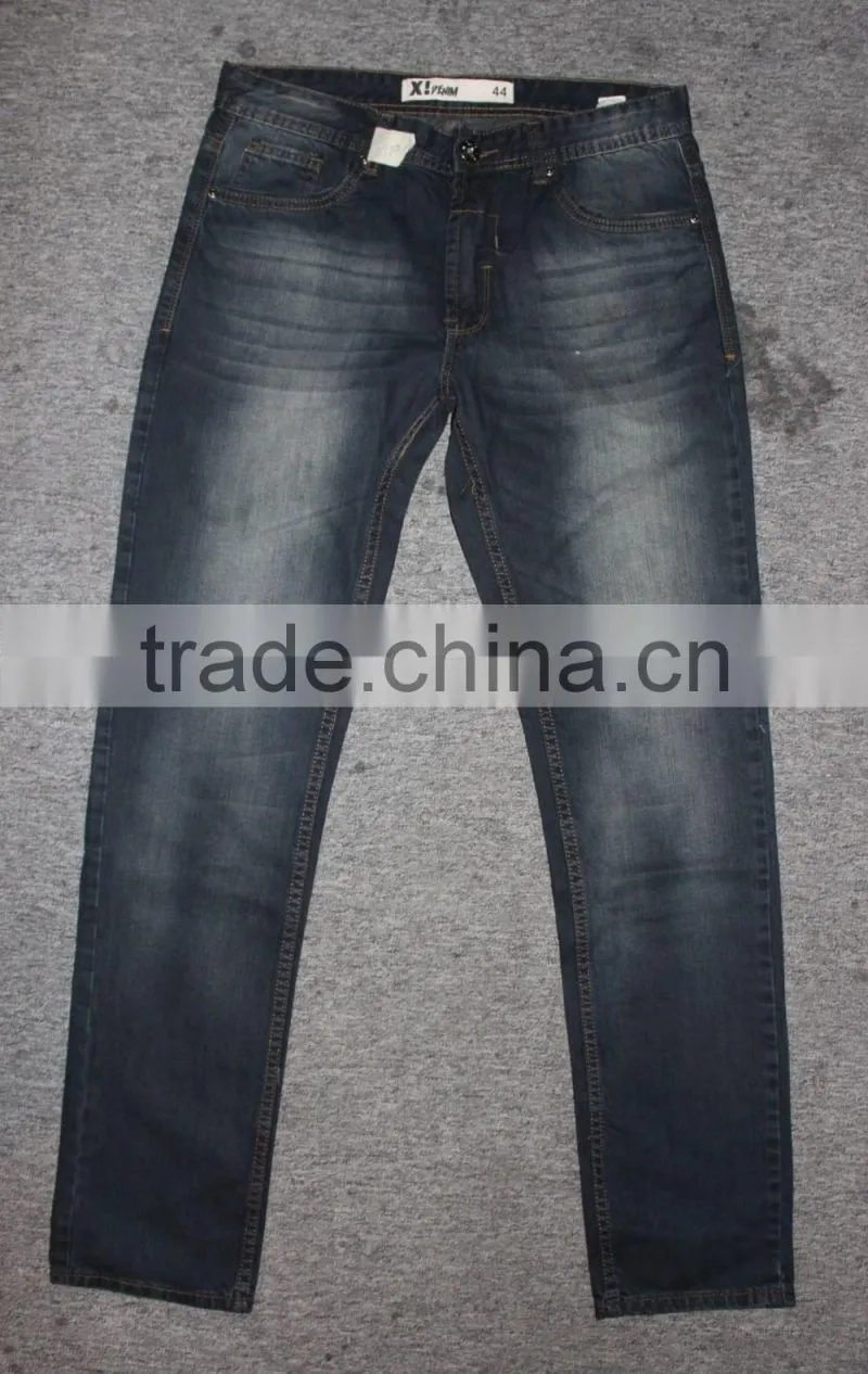 GZY Factory price stock lot jeans men mixed styles