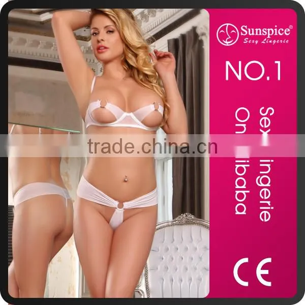 Hot sale mature bride sexy lingerie wedding costume lace dress
