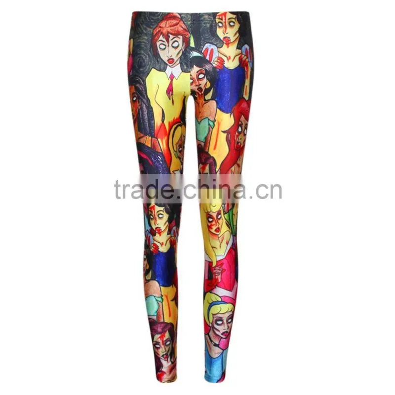 Manufacturer 2017 New Women Galaxy cartoon Comic leggings Hot pants