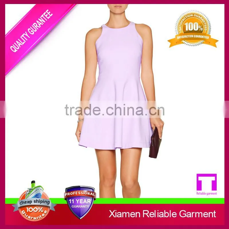 fashion woman dress, long spaghetti strap layered pleated dress