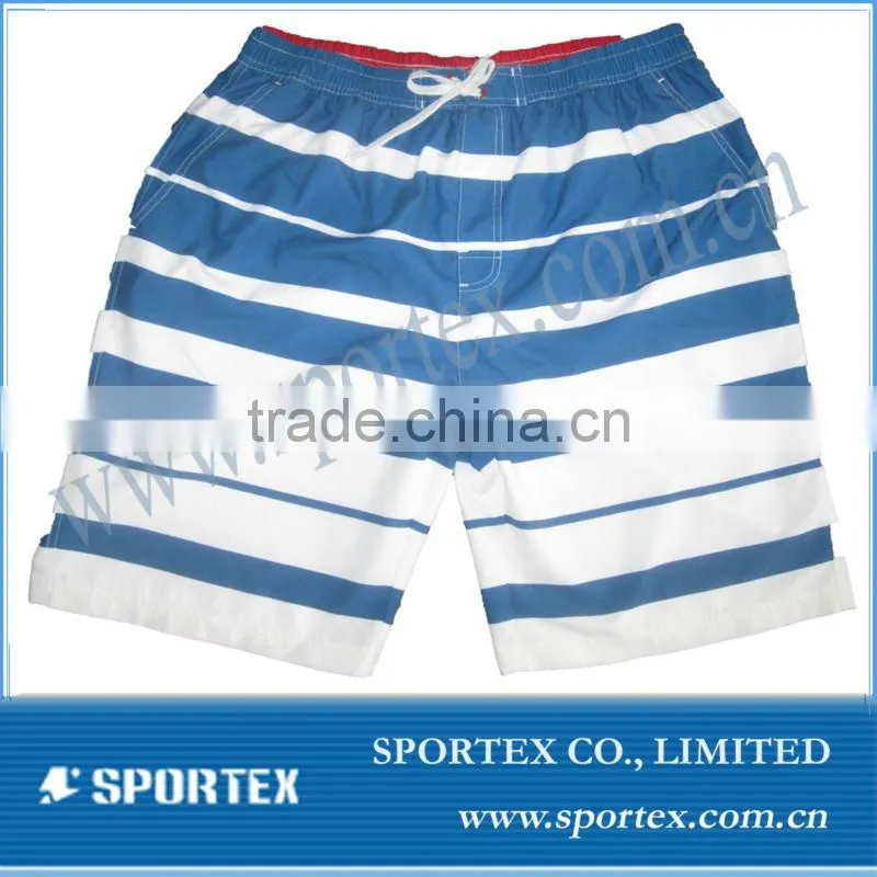 casual middle men's boxer with dazzle pattern