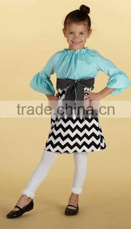 kids clothing wholesale 2014hot sale baby girls chevron dress kids clothes infants summer dress baby ruffle dress children cloth