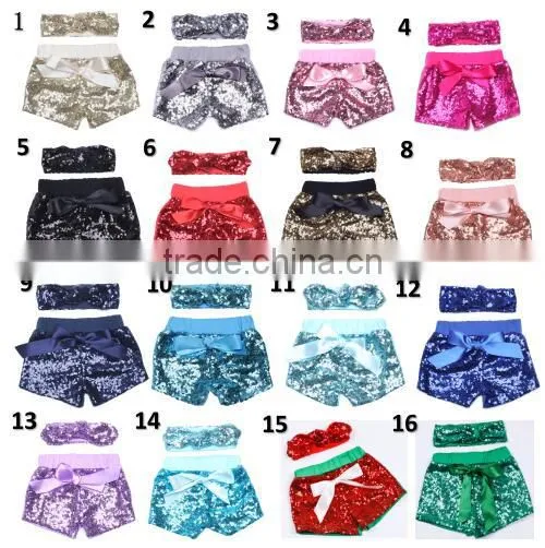 Newborn Shiny Sequins Tutu Skirts Baby Girls Lace Skirts Wholesale Hot Shorts for Kids