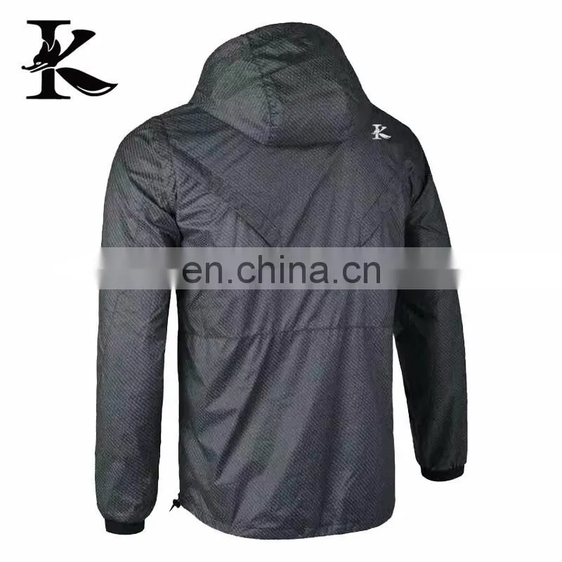 Man Wind Vest Detachable Sleeve Jacket
