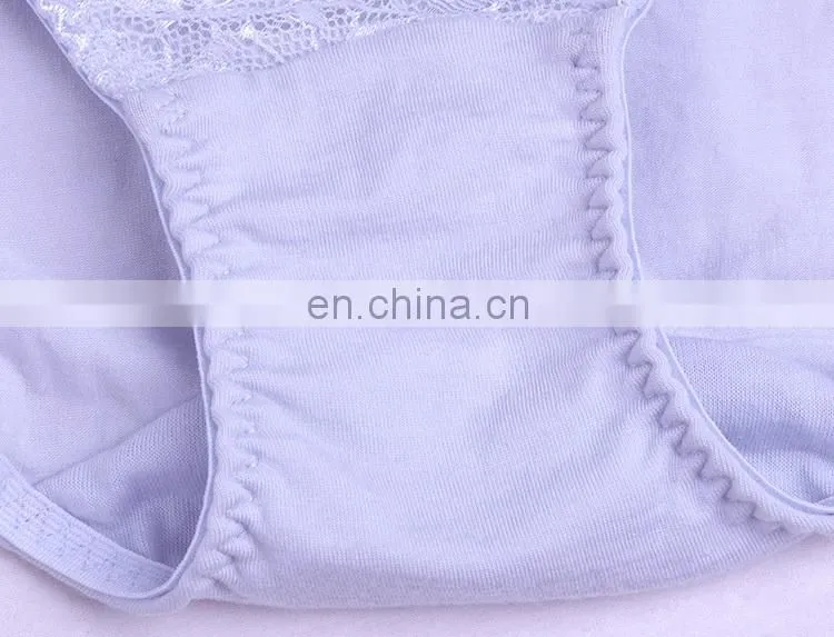 Factory Direct Sale Top Grade Cotton Girls Lace Panties, Girls in lace panties