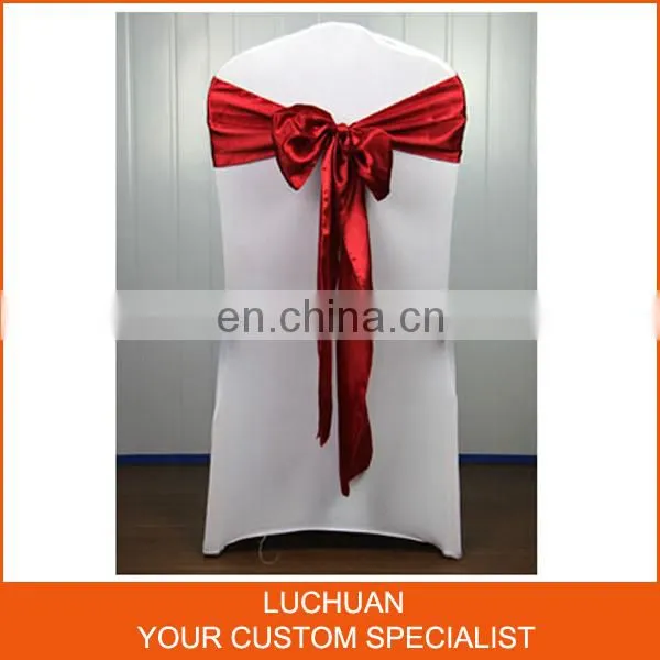 New Arrival High Grade Satin Chair Sashes