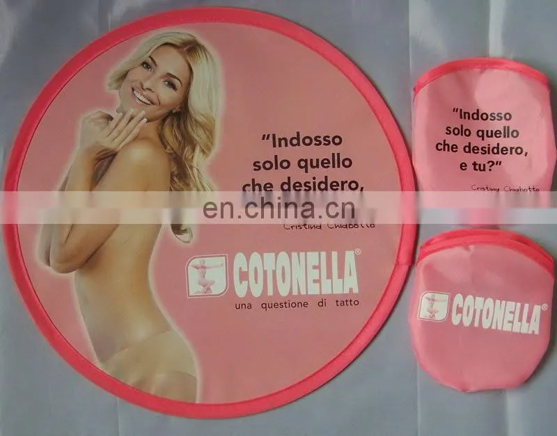 Customized promotional plastic frisbee
