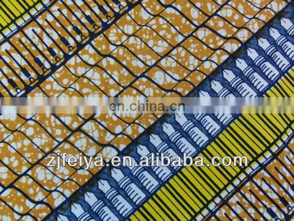2014 new design 100% cotton high quality African wax printed fabric