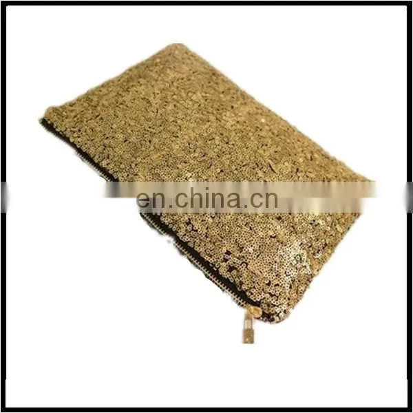 2015 Hot sale new style sequin makeup case,free samples travel kit