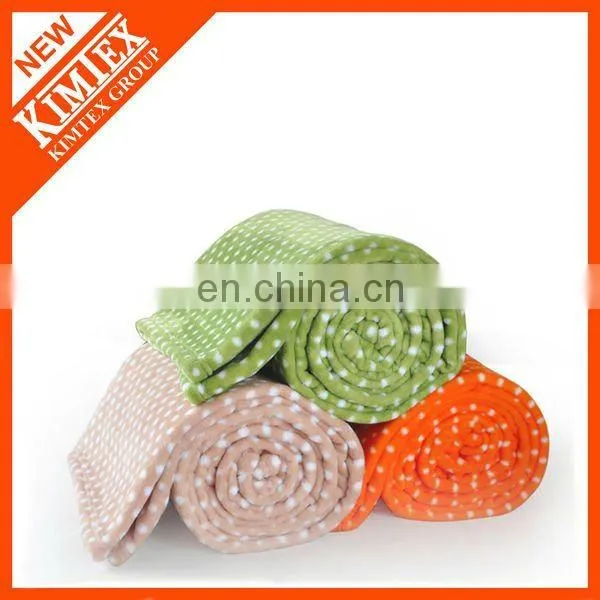 100% polyester fleece light up blankets with your design