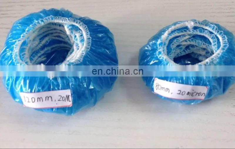 Disposable Waterproof PE plastic ear cover for SPA