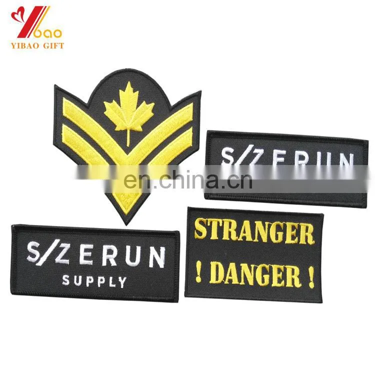 2017 Wholesale cheap high quality new design custom logo design Embroidery Patches