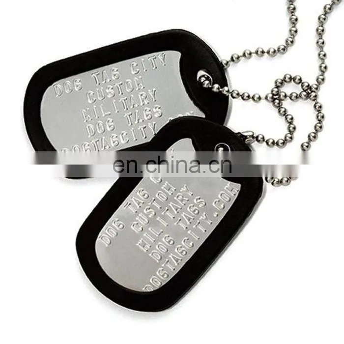 Holiday decoration wholesale metal custom cut out dog tag
