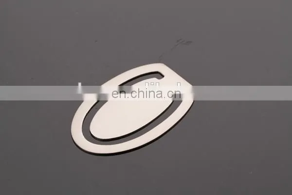 Metal Bookmark Clip for Business Activity , Logo Bookmarks
