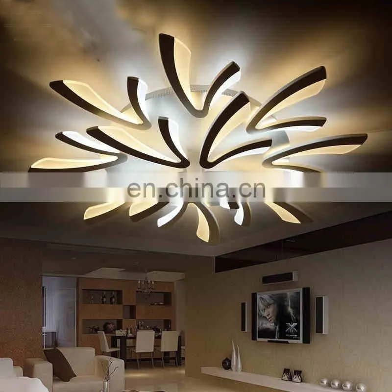 dimming decorative big hotel chandelier led pendant light
