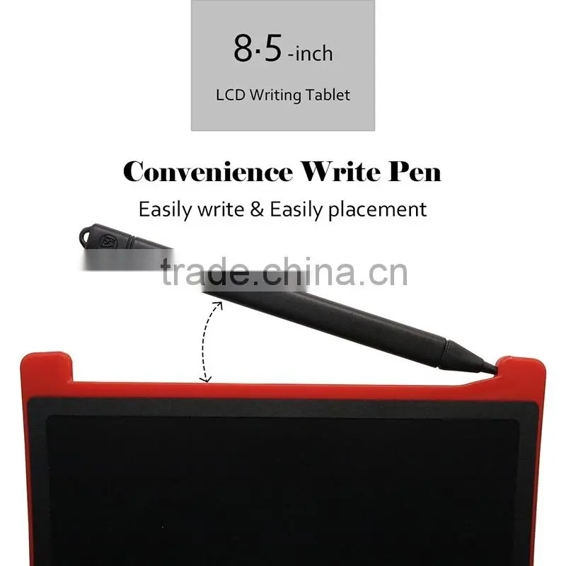 2016 wholesale 8.5 inches Boogie board lcd ewriter paperless LCD writing tablet kids electronic LCD writing Pad