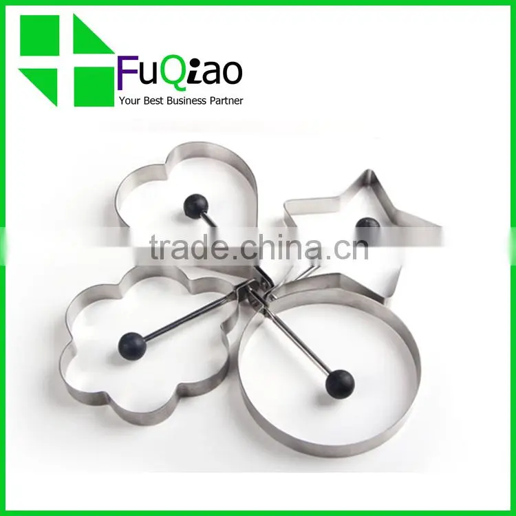 Popular round fried egg rings Stainless steel fried egg mould pancake cooking mould mold ring