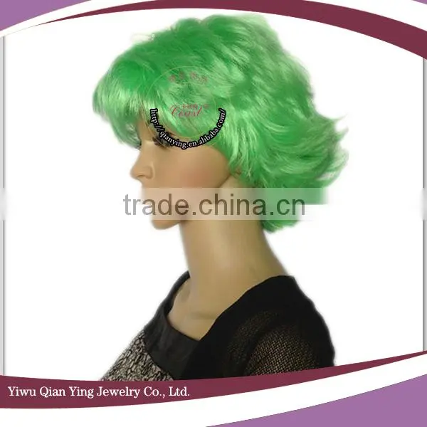fashion design beauty cheap wholesale party pink wigs with little braid