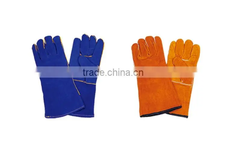 Popular Design Welding Leather Gloves, leather welding gloves, glove with long sleeve LG033