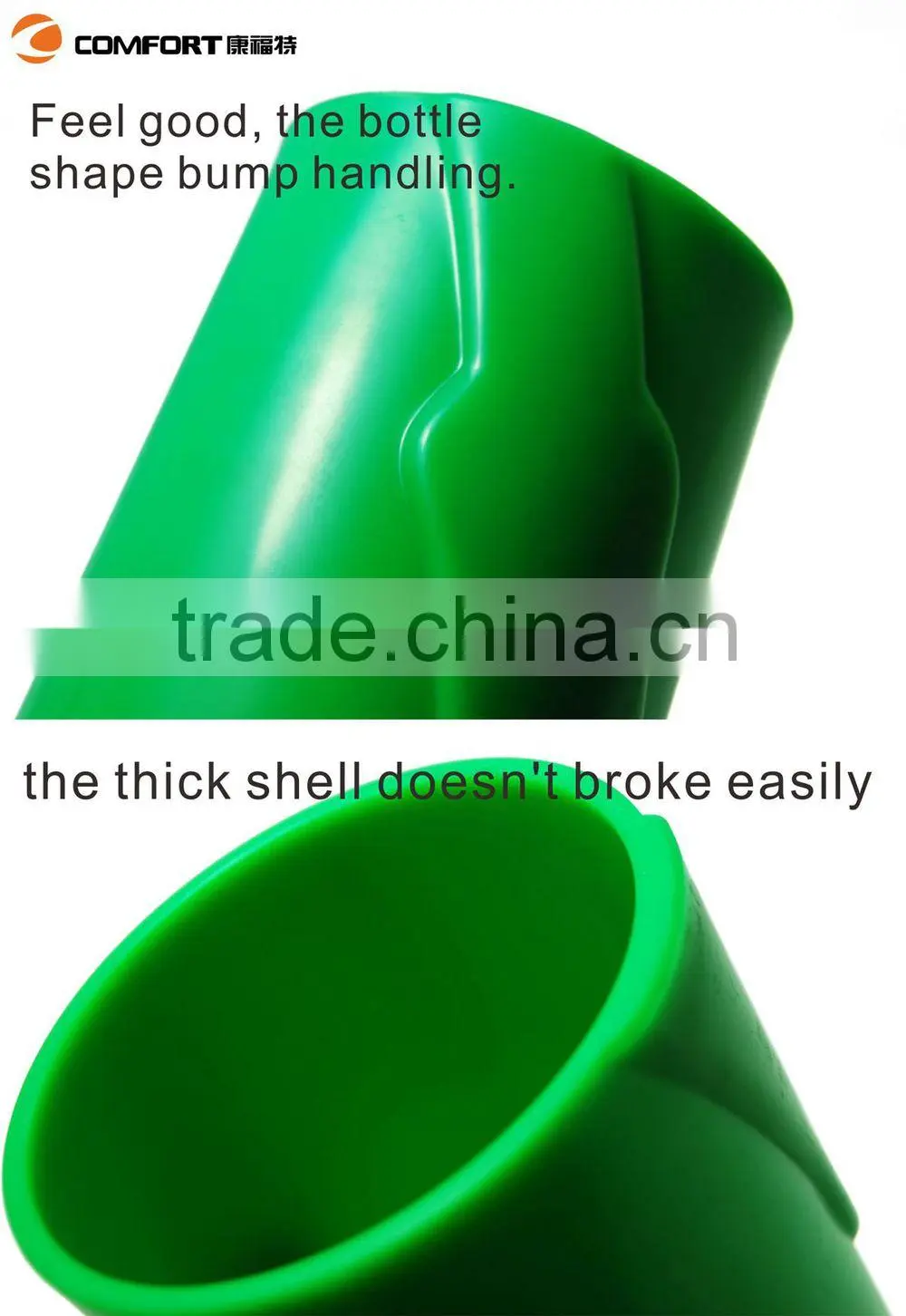 funny party use plastic shaker bottle logo printing