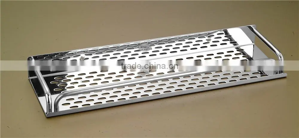Wesda Bathroom accessories. stainless steel Wall Mounted shower basket shelf / storage basket for Cosmetic Orgnizer 822-400