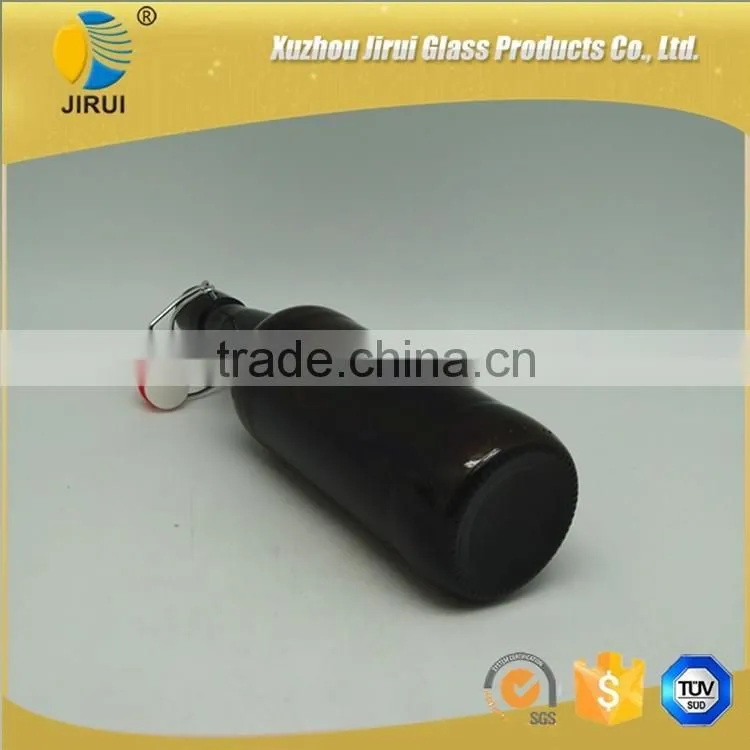 500ml Amber Swing-top Glass Wine Bottle