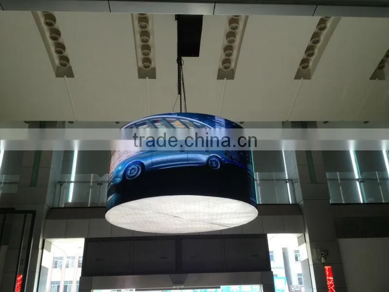 P10 column outdoor full color decoration electron led display screen