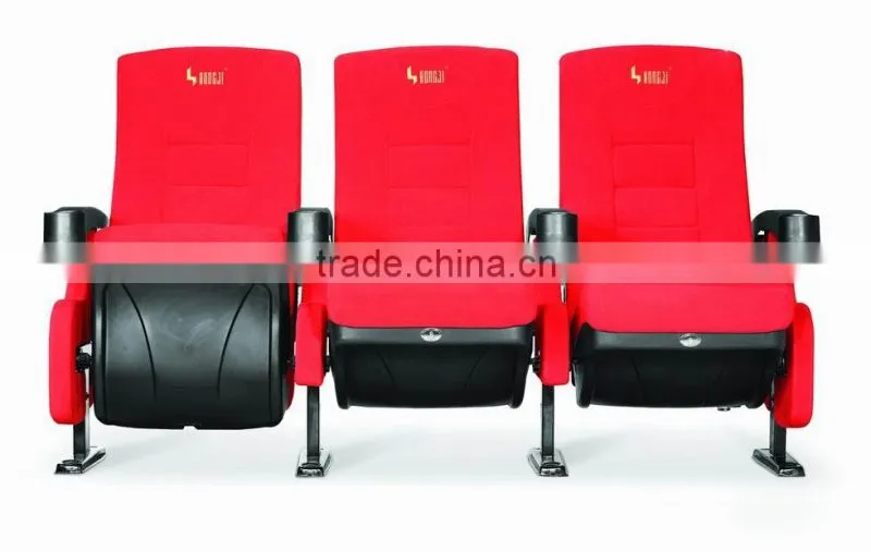 movable cinema chair fabric theater movie seat HJ813