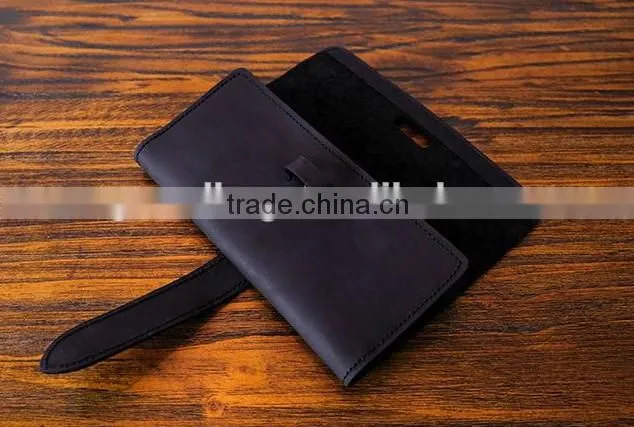 Guangzhou Fashion Hand-made Classical Wallet Long Vertical Wallets for men Multi-functional leather wallet