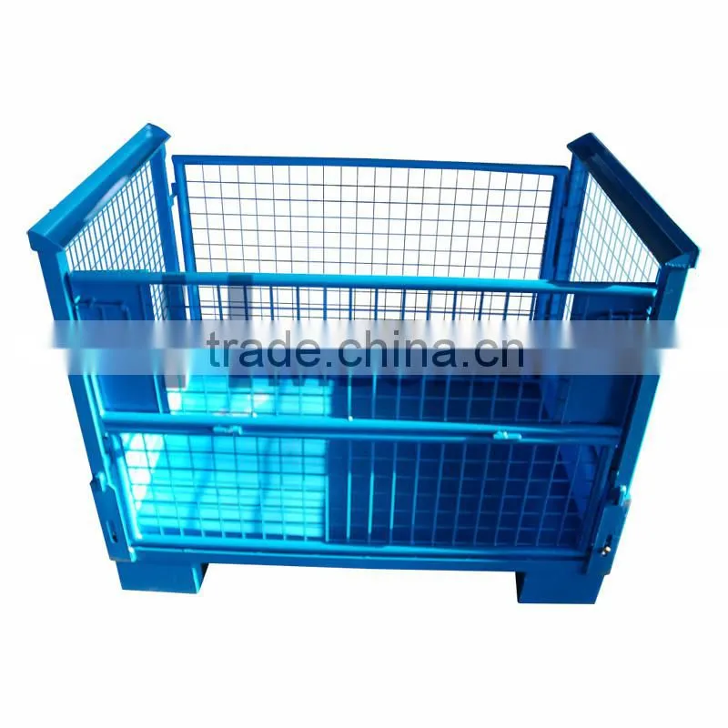 Storage folding steel container for Auto industry