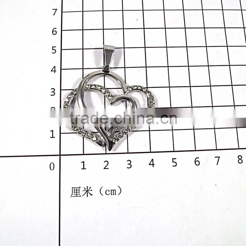 Party Occasion And Women'S Gender Pendant Heart Pendant Wholesale