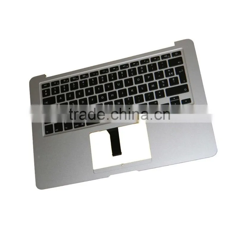 2014 French layout Top case with keyboard For Apple MacBook Air A1466