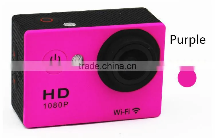full hd 1080p action camera W9C wifi mini camera with 2.0inch sport camera