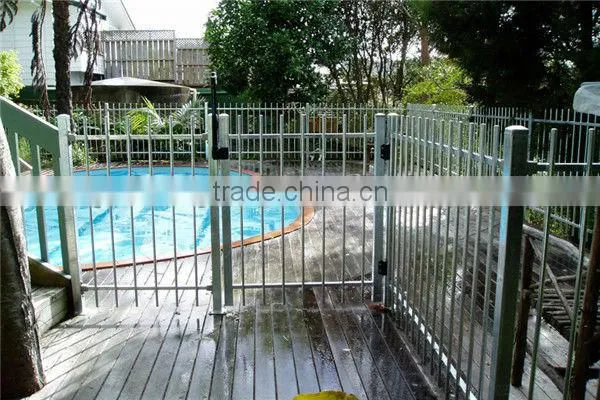high quality safety premanent wrought iron fence