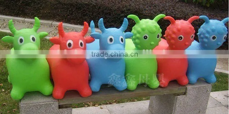 PVC jumping animal/jumping horse/jumping deer