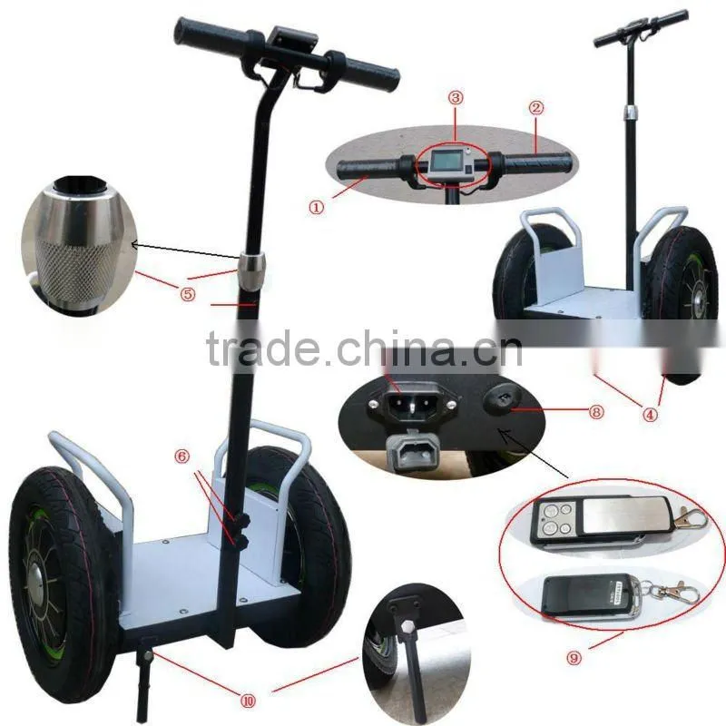 New model with remote controller Zero-emission Green personal transportation Electric Chariot(SKD-SG01)