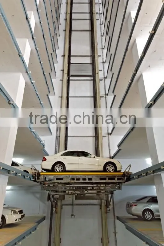 Concrete structure multi level parking system, full auto control car parking system