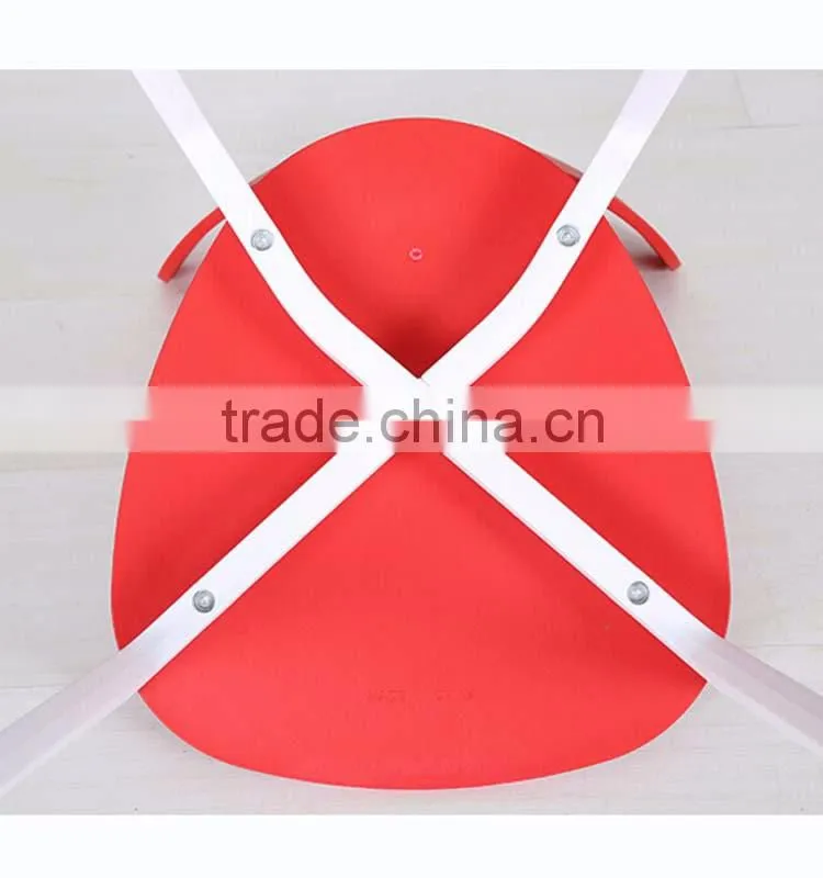 Simple Leisure Colorful Modern Plastic Chairs Wholesale Terrace Cheap Bistro Chairs