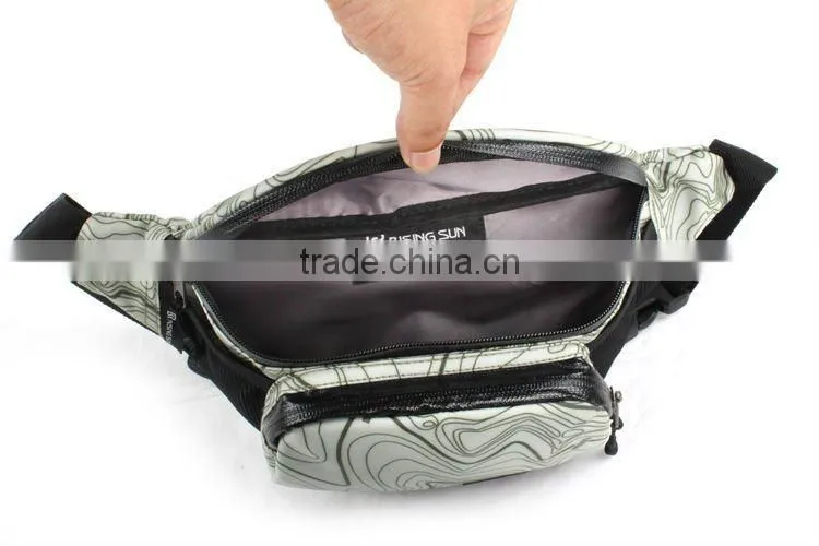 Promotional fashion design sport waist bag
