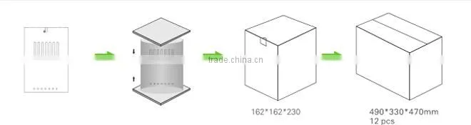 Environmetal frindly European standard LED surface mounted downlight 40w