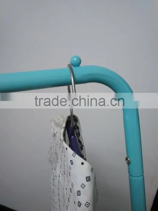 China Supplier Folding Steel Clothes Stand To Hang Clothes