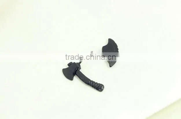 1 PC Creative Black Axe Hatchet Ear Stud Punk Style Men Women Piercing Stud Earring Fashion Jewelry