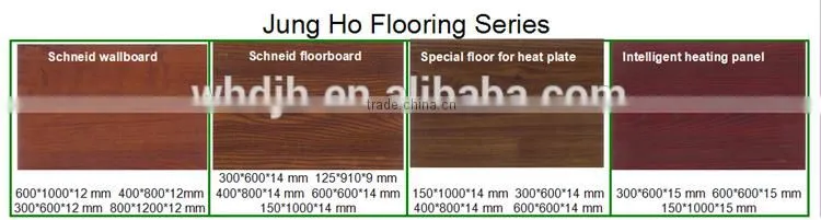 No formadehyde eco friendly click lock heating flooring with thermostat