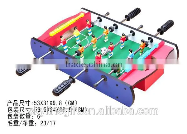 Multi design football table game, mini soccer game table for kids