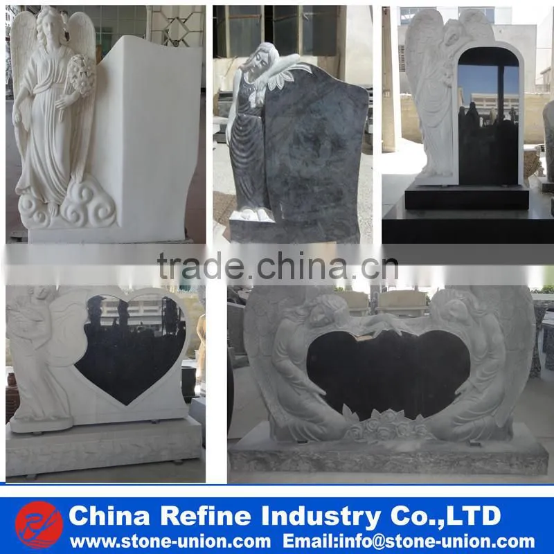 Bahama Blue granite tombstone, headstone, gravestone