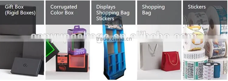 Customized Paper Made Hard Cardboard Kraft Paper Box Packaging