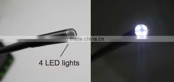 Small wireless night vision pipe snake camera