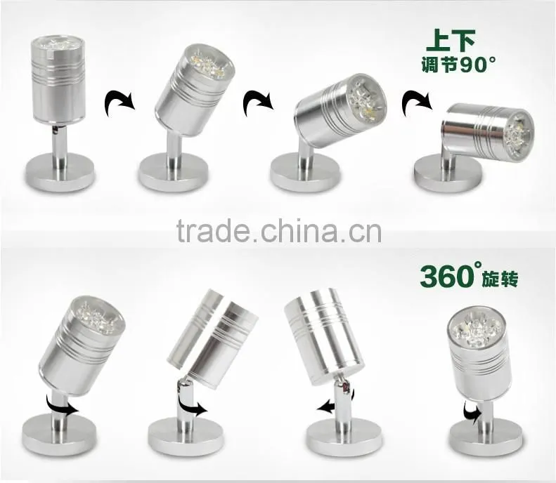 Surface Mounted LED Track Light 5W Clothing Store Showcase LED Spotlights