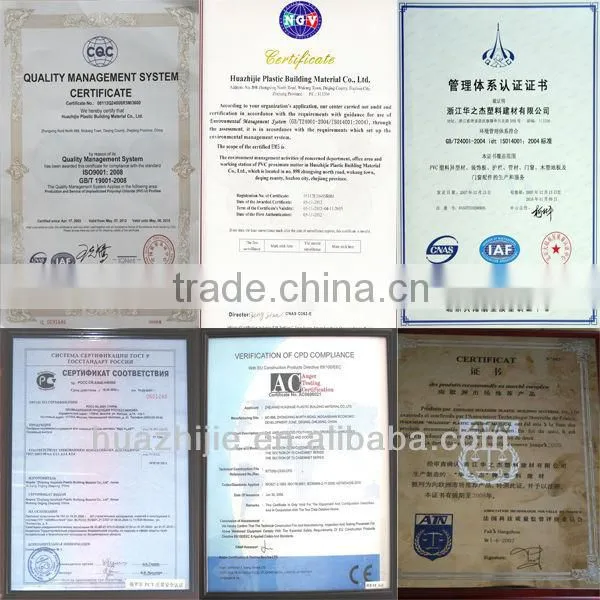 steel reinforcements pvc profiles pvc windows profile , pvc profile